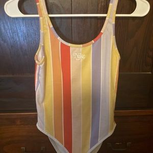 womens striped bodysuit